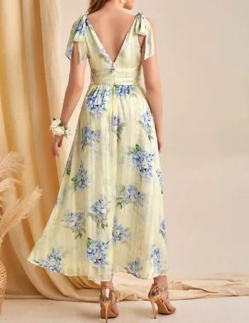 Rochie lunga SHEIN, floral Floral print