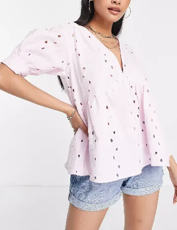 Bluza ASOS, roz Roz