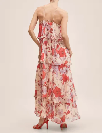 Rochie lunga Mango, floral print