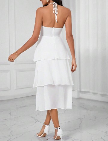 Rochie medie SHEIN, alb