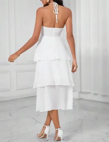Rochie medie SHEIN, alb