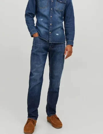 Blugi Jack&Jones, albastru Albastru