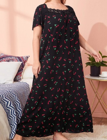 Rochie lunga SHEIN CURVE, negru
