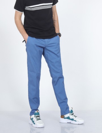 Pantaloni Guess, albastru