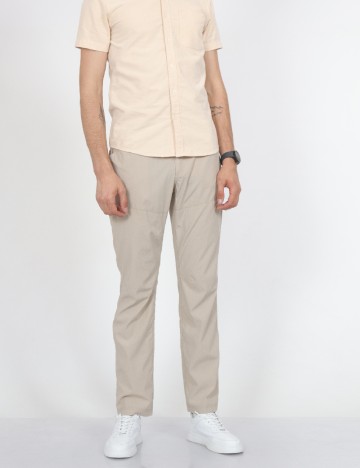 Pantaloni Guess, crem