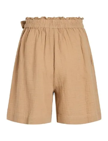 Pantaloni scurti Vila, maro Maro