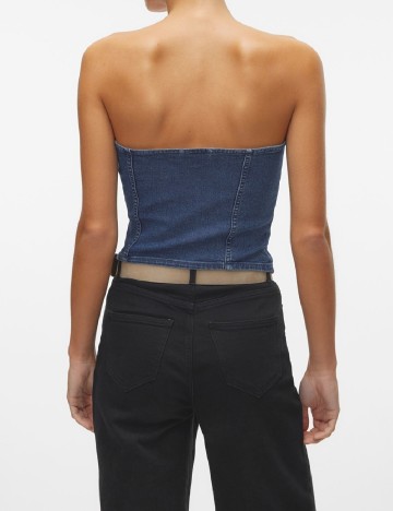 Top Vero Moda, albastru
