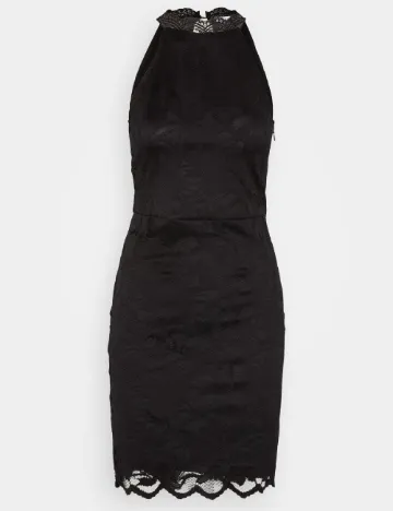 Rochie medie Vila, negru