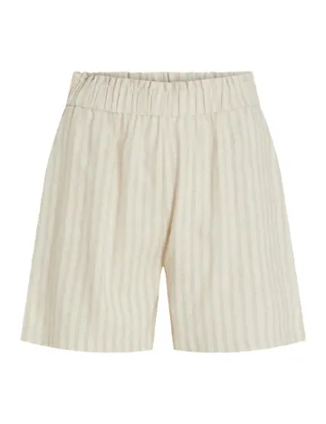 Pantaloni scurti Vila, crem Crem