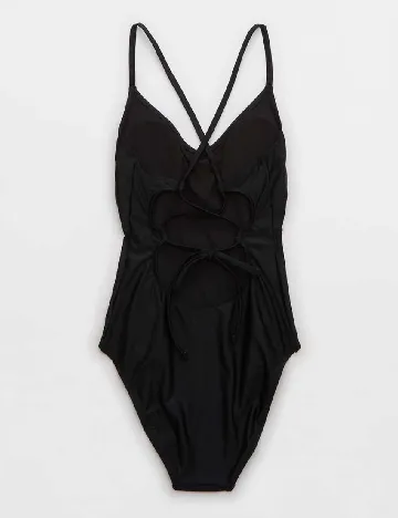 Costum de baie Aerie, negru Negru