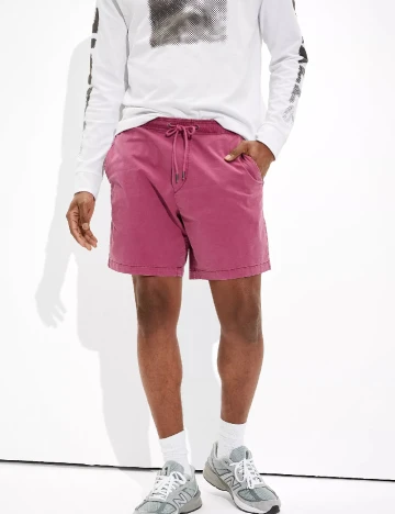 Pantaloni scurti American Eagle, roz