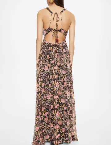 Rochie lunga Mango, floral print Floral print