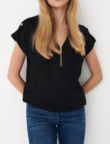 Bluza Mohito, negru Negru
