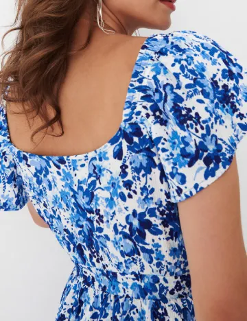 Rochie scurta Mohito, albastru Albastru