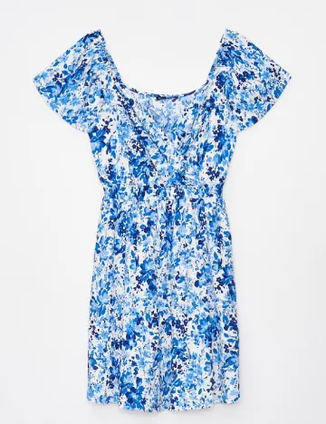 Rochie scurta Mohito, albastru Albastru