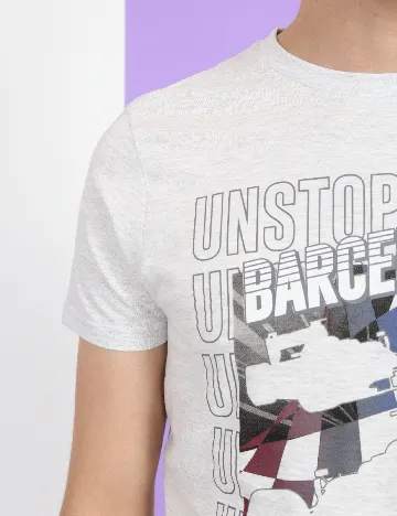 Tricou Milano Bulls, gri