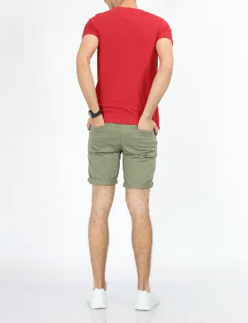 Tricou Milano Bulls, rosu