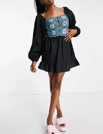 Rochie scurta ASOS, negru