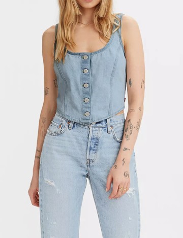 Top Levi S, albastru