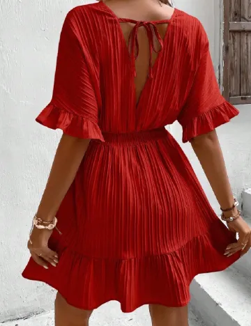 Rochie scurta SHEIN, rosu Rosu
