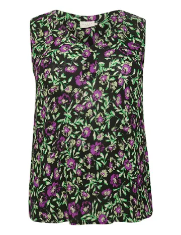 Bluza Kaffe Curve, negru