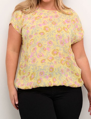 Bluza Kaffe Curve, galben