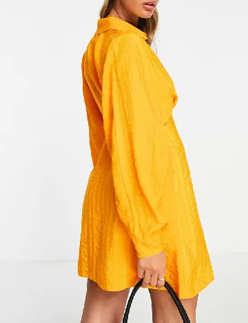 Rochie scurta ASOS, galben