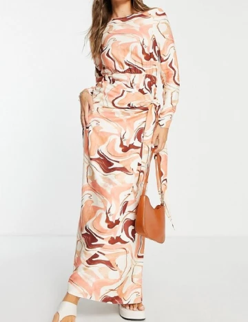 Rochie lunga ASOS, portocaliu