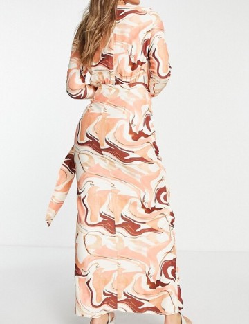 Rochie lunga ASOS, portocaliu