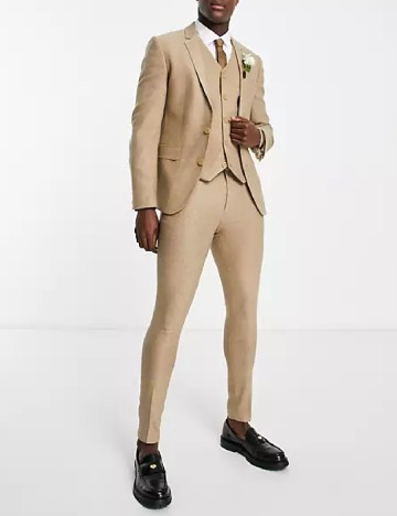 Pantaloni ASOS, maro