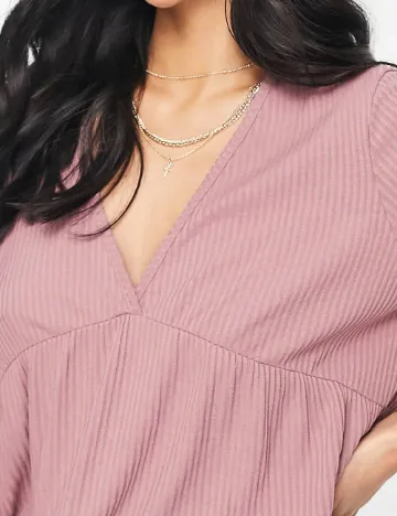 Bluza ASOS, roz pudra inchis Roz