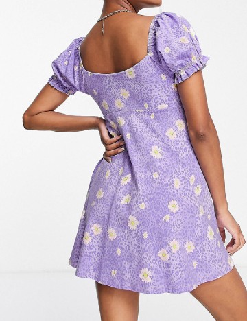 Rochie scurta ASOS, mov