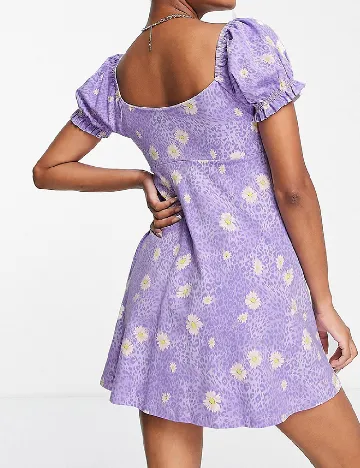 Rochie scurta ASOS, mov Mov