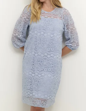 Rochie scurta Kaffe, albastru