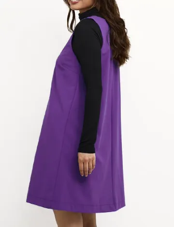 Rochie scurta Kaffe, mov Mov