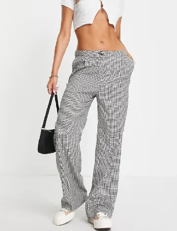 Pantaloni Miss Selfridge, gri Gri