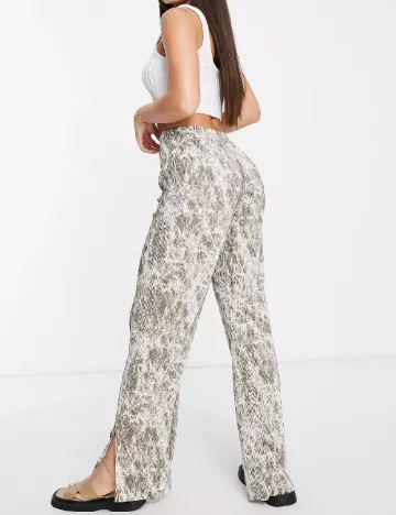 Pantaloni Top Shop, gri Gri