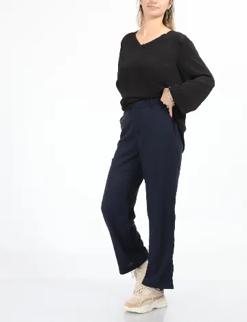Pantaloni Culture, bleumarin