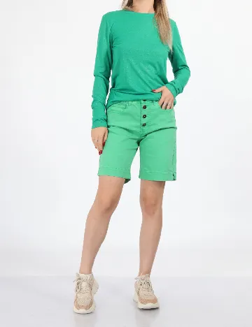 Bluza SisterS point, verde Verde