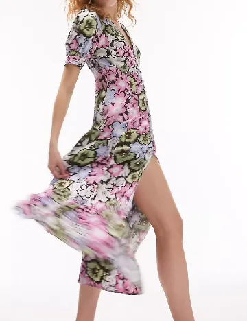 Rochie medie Top Shop, floral