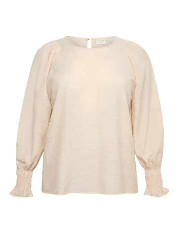 Bluza Kaffe Curve, crem Crem