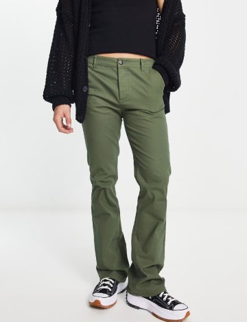 Pantaloni ASOS, verde