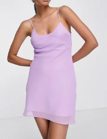 Rochie scurta ASOS, lila