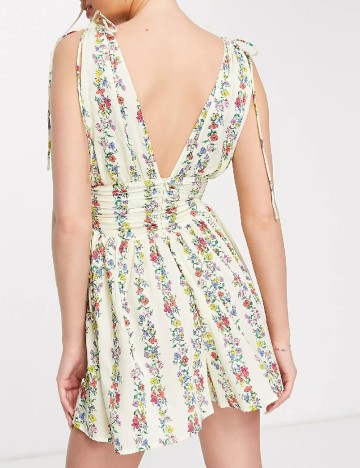 Salopeta ASOS, floral print
