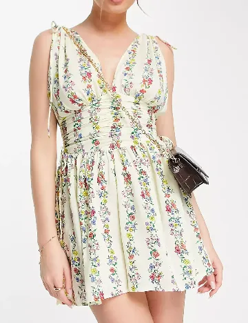 Salopeta ASOS, floral print