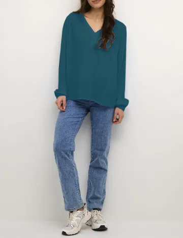 Bluza Kaffe, turcoaz