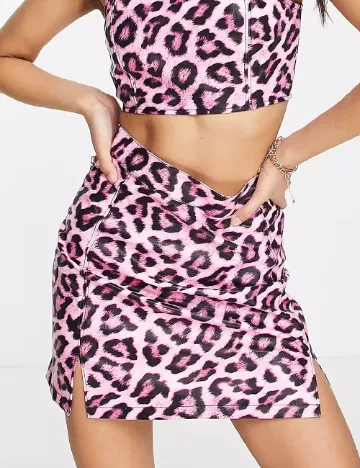 Fusta Miss Selfridge, animal print Animal print