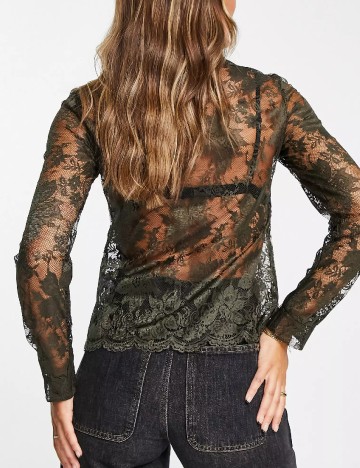Camasa Top Shop, verde