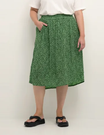 Fusta Kaffe Curve, verde
