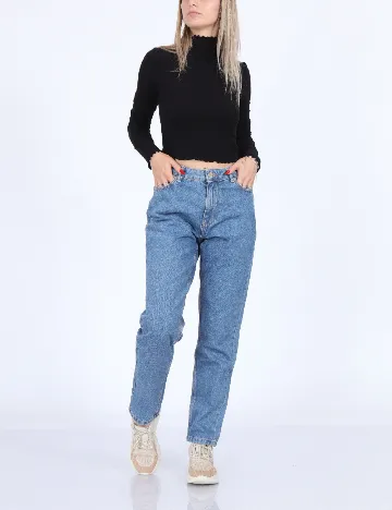 Top ASOS, negru
